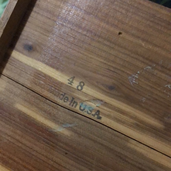 Vintage Wooden Dresser Box-7x2.5 - Picture 11 of 16